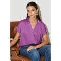 Violet Dream Satin Top