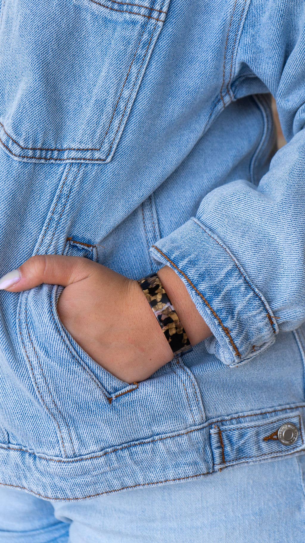 Brynn Bracelet - Black & Bronze - Small