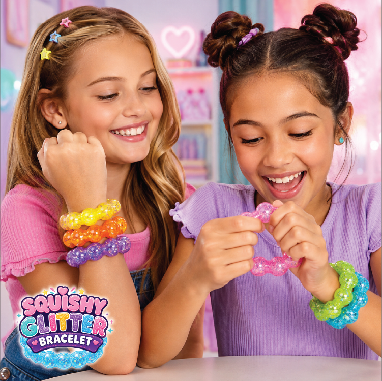 FunDoh Squishy Sparkle Glitter Sensory Bracelet