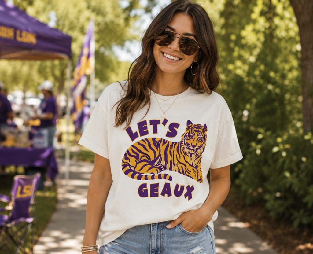 Lets Geaux Tee
