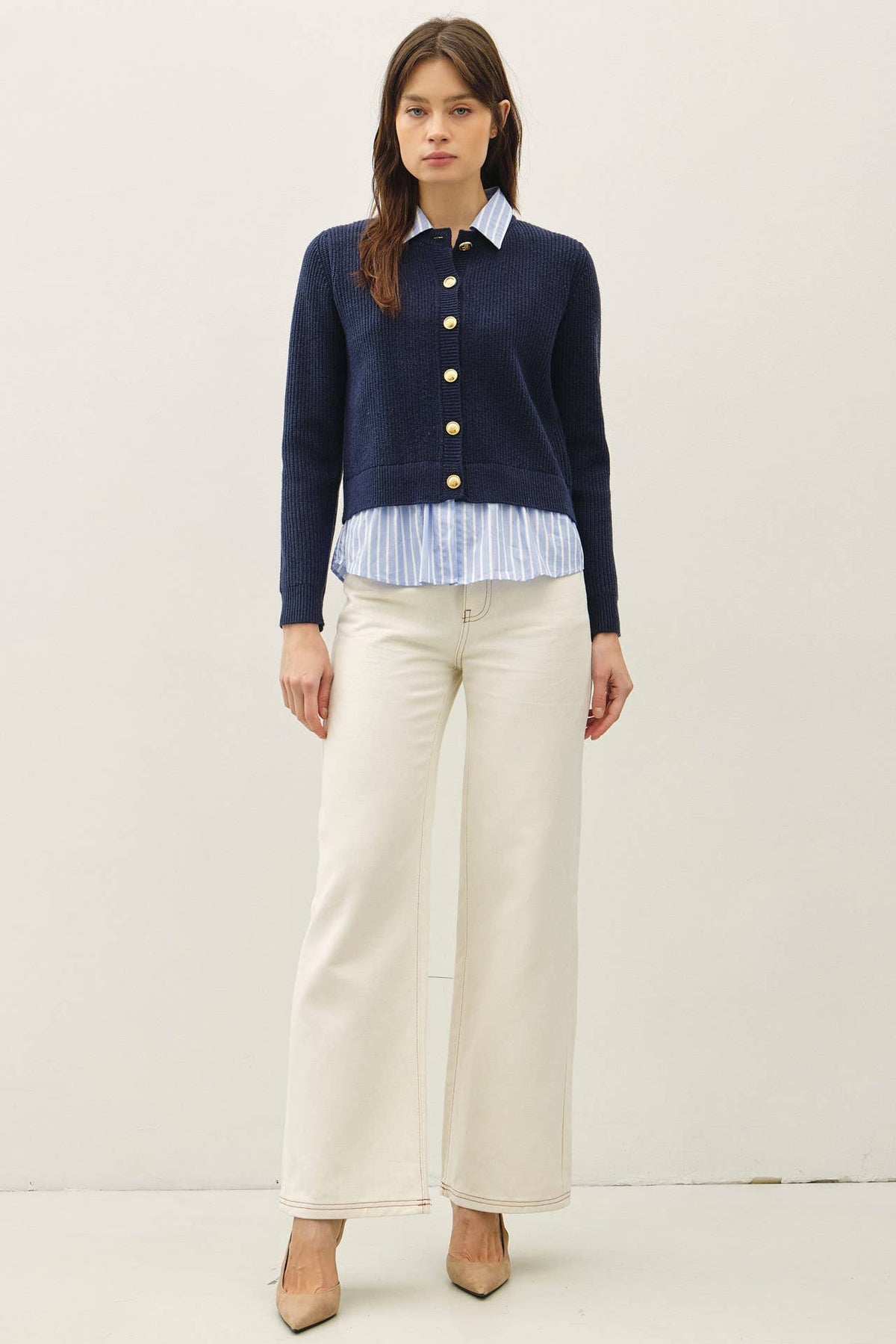 Hayden Layered Cardigan Top