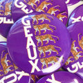 Geaux - Purple - Game Day Button