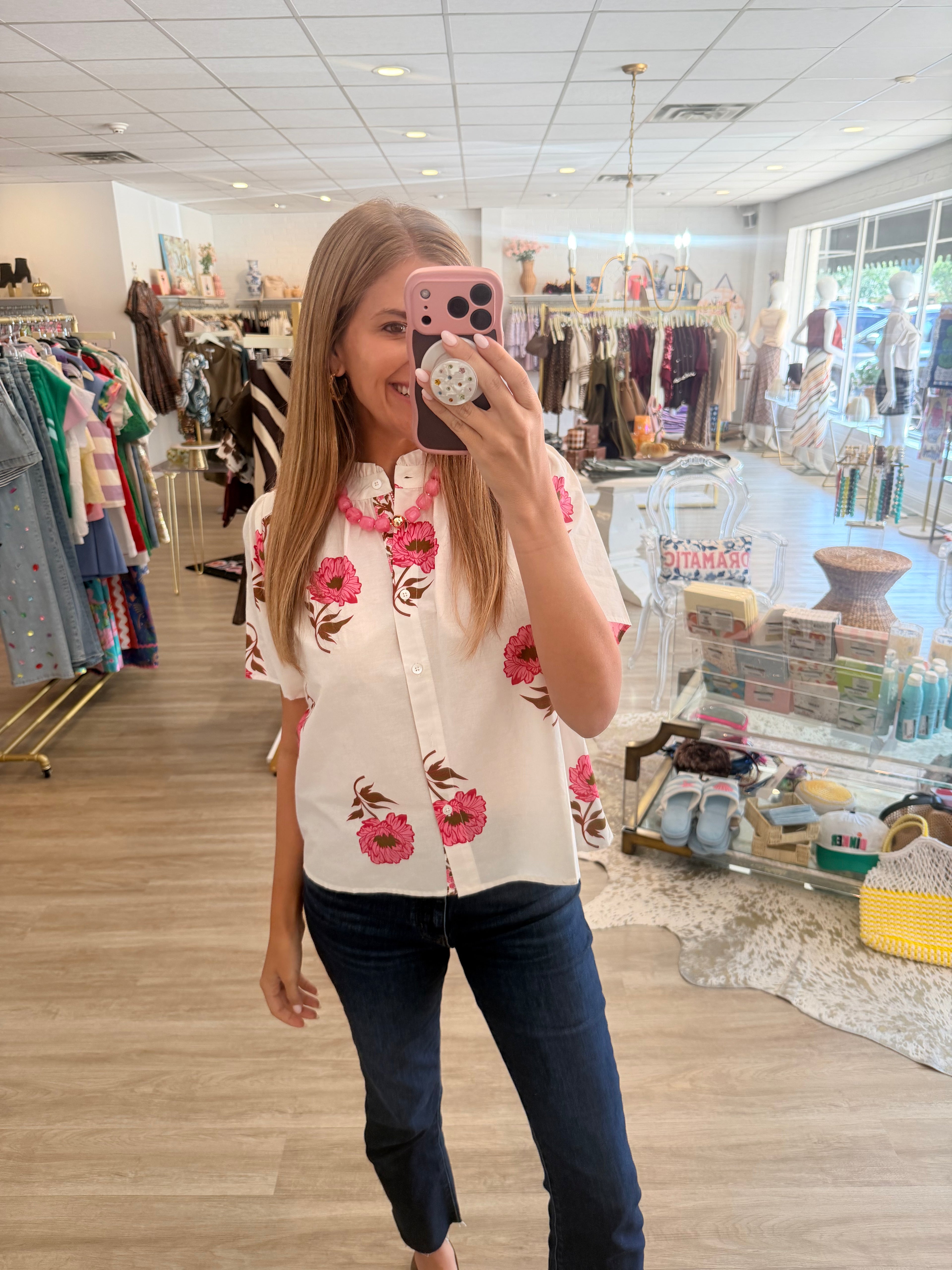 Sedona Floral Top