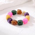 Golden Tropics Mixed Chunky Bracelet