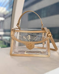 Morgan Clear Bag Gold