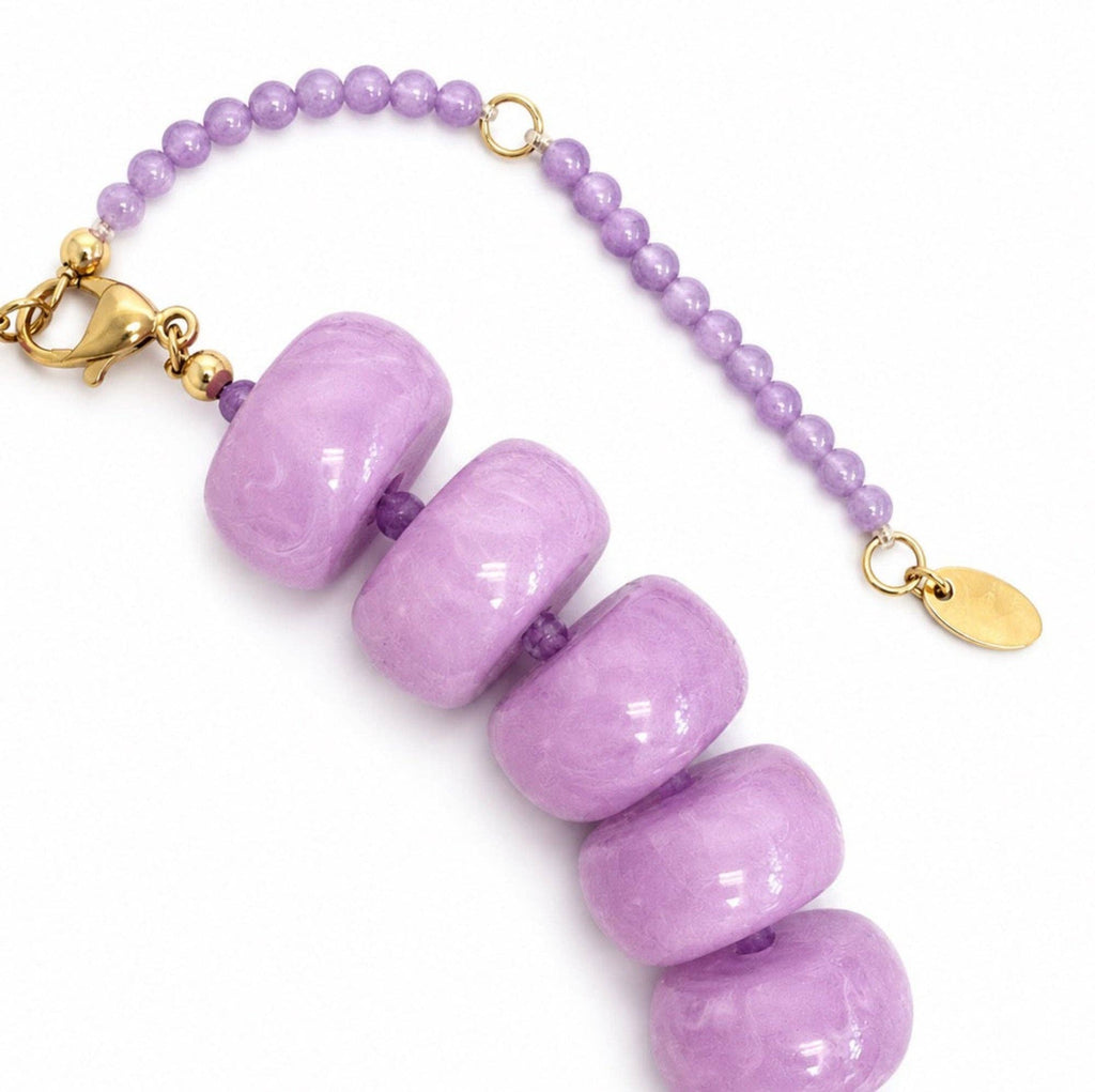 Melissa Chunky Stone Bead Necklace