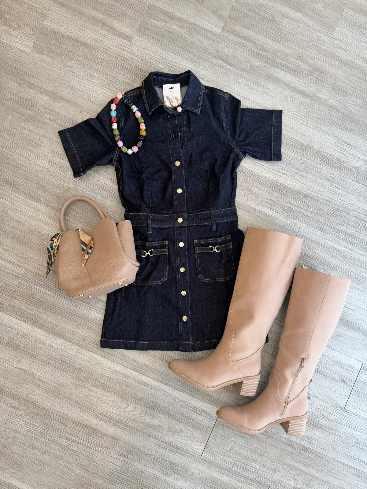 Z Supply The Crush Denim Dress