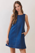 TC455 Teddy Denim Dress