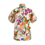 Tangerine Bloom Top
