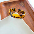Brynn Bracelet - Tortoise Standard Acrylic Cuff