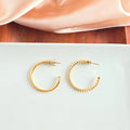Luxe Harlow Hoops