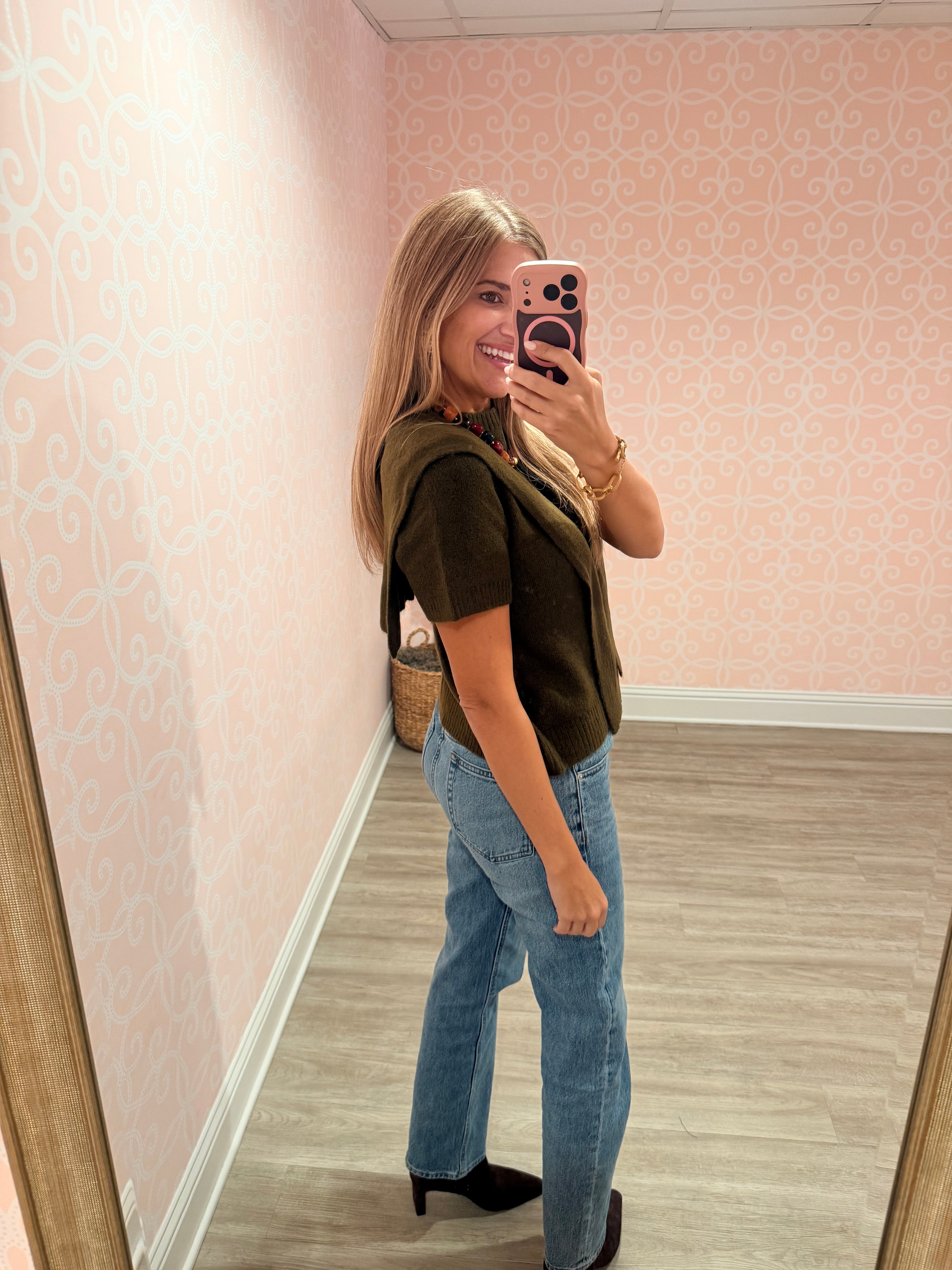 Remi Overlay Knit Sweater