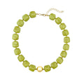 Preston Chunky Beaded Necklace - Chartruese