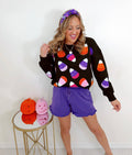Candy Corn Queen Sweatshirt