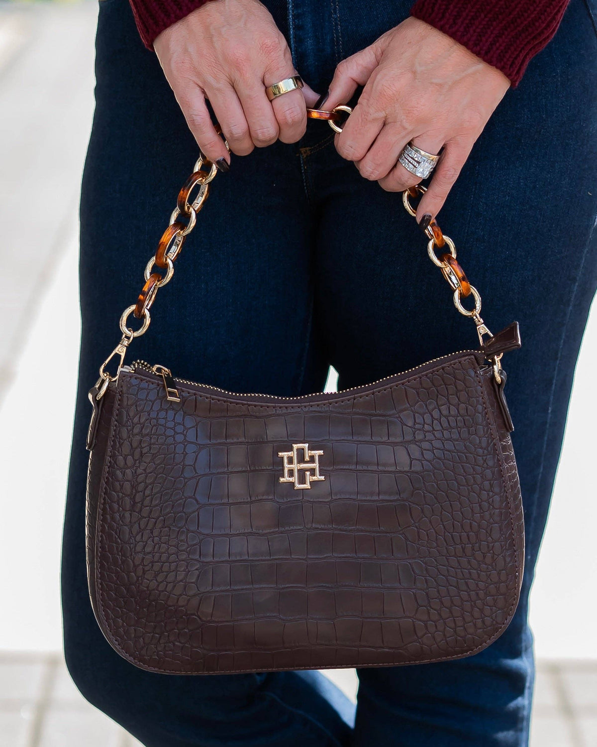 Charlee Crossbody Chocolate