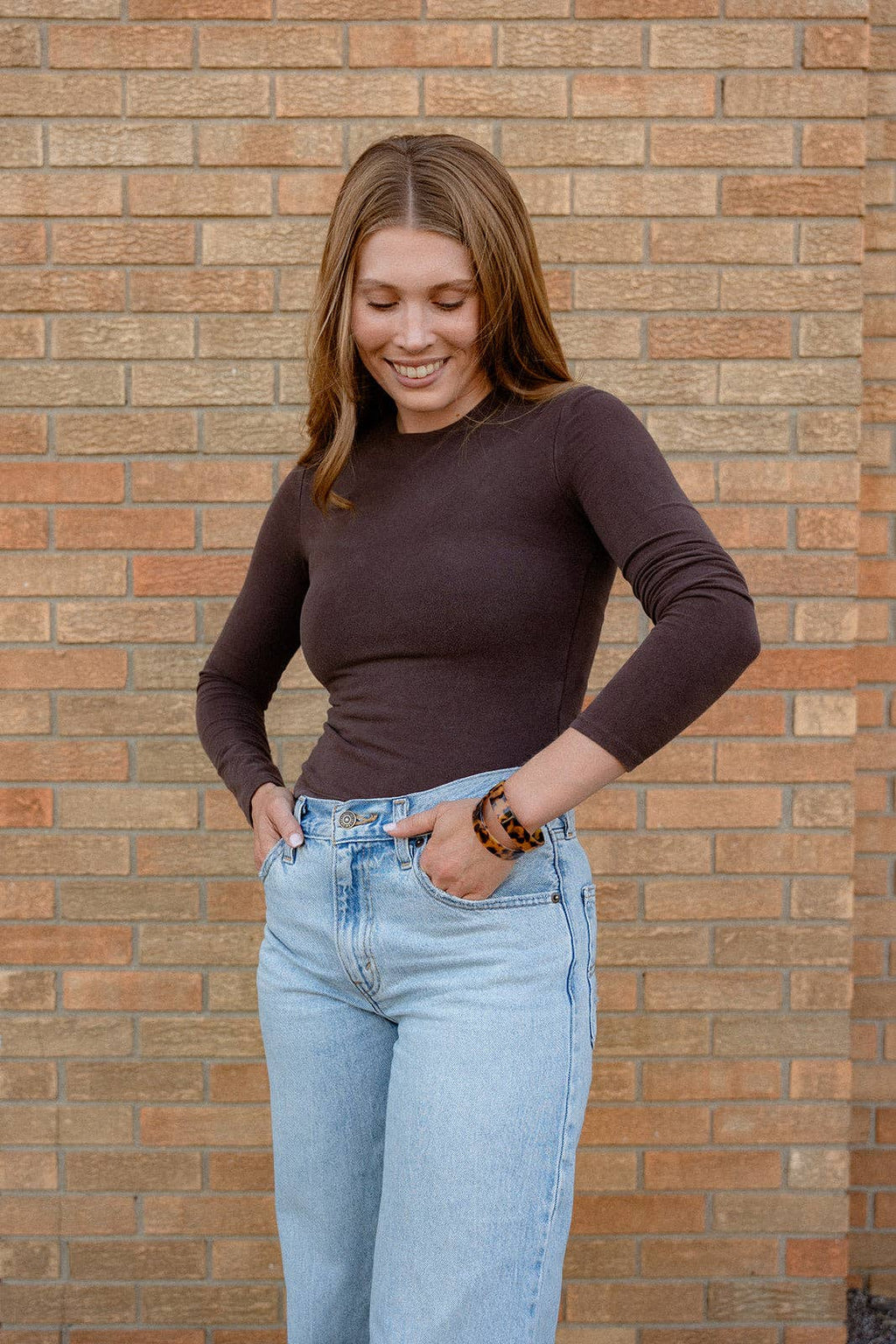 Brynn Bracelet - Tortoise Standard Acrylic Cuff
