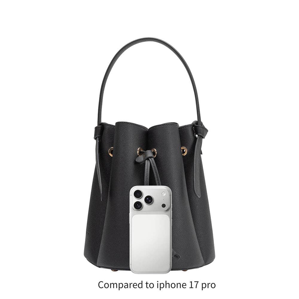 Laguna Natural Recycled Vegan Leather Top Handle Bag