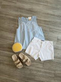 Campus Lace Trimmed Top