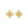 Vintage Gold Rope Earrings