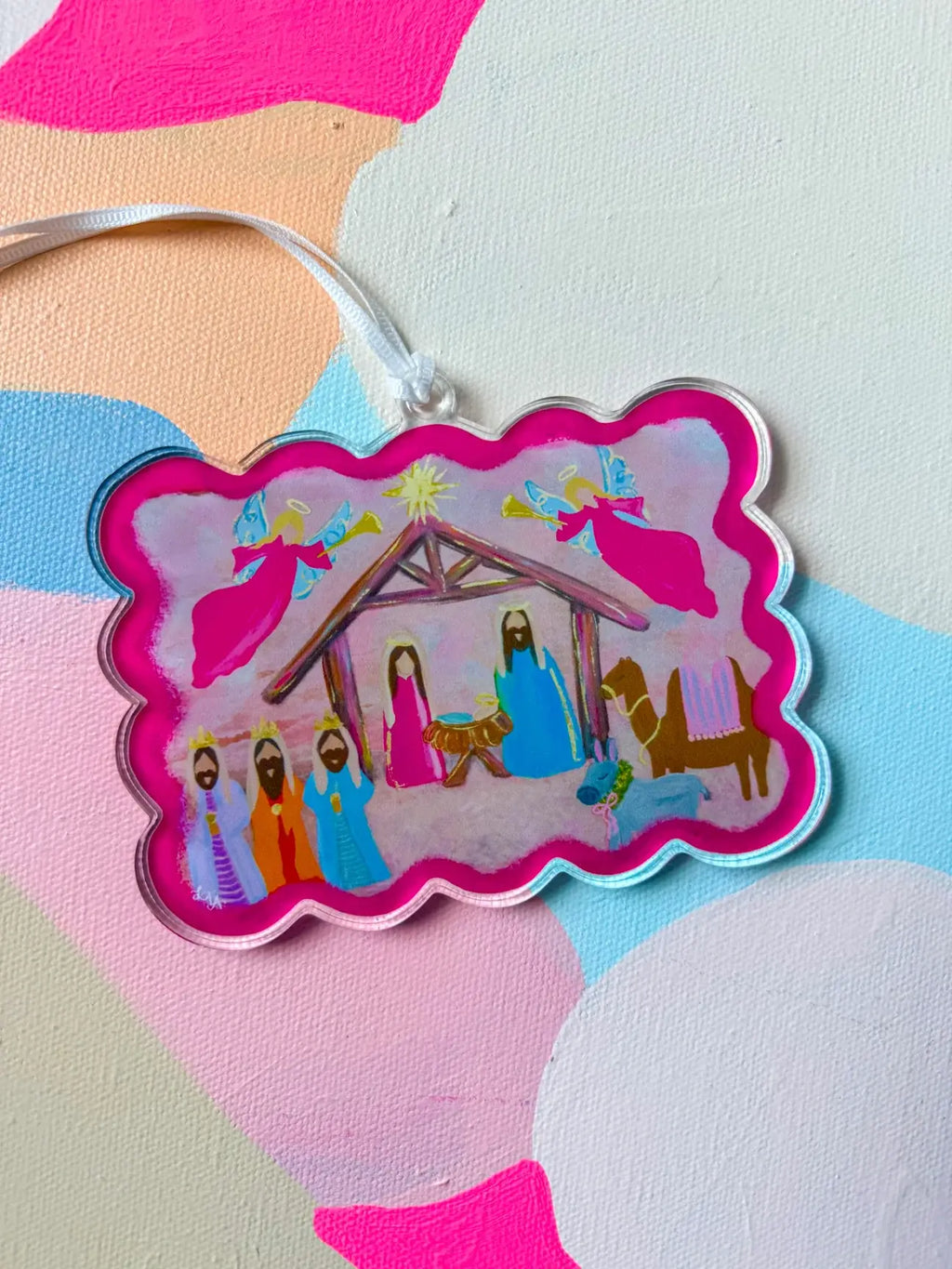 Joy to the World Acrylic Ornament