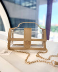 Grace Clear Bag Nude