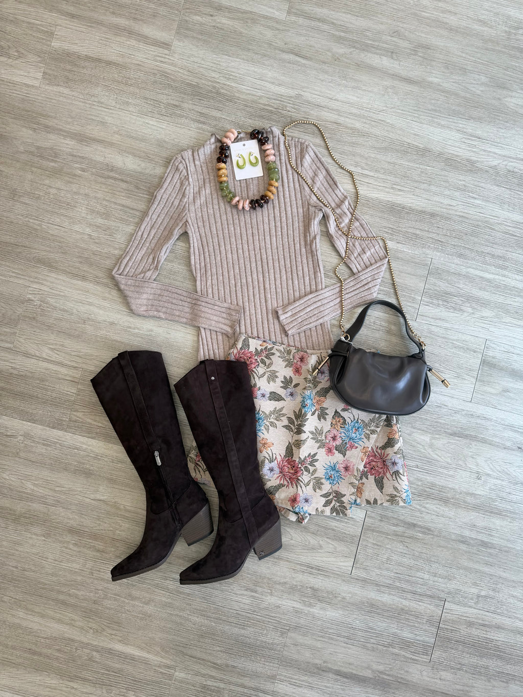 Z Supply Hattie Rib Mock Neck Top