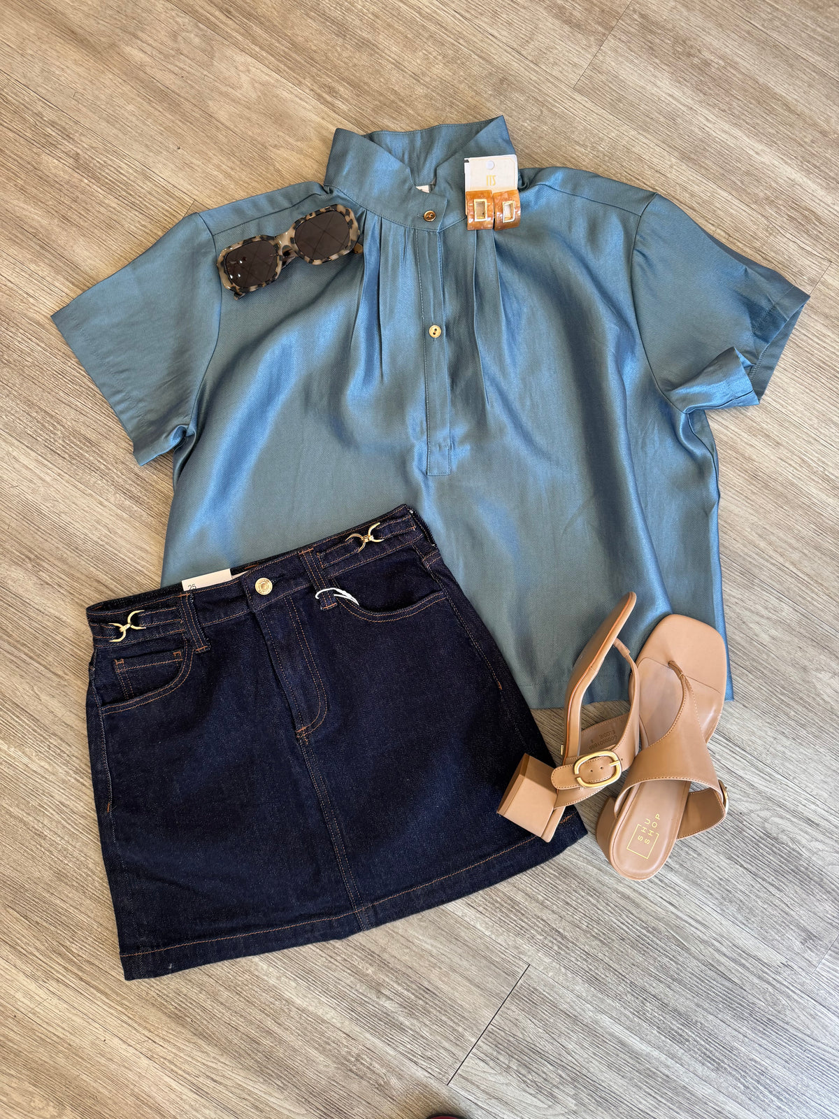 Elizabeth Satin Top
