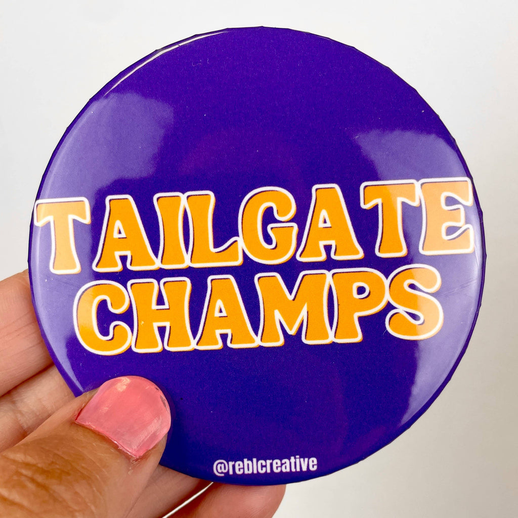 Tailgate Champs Button