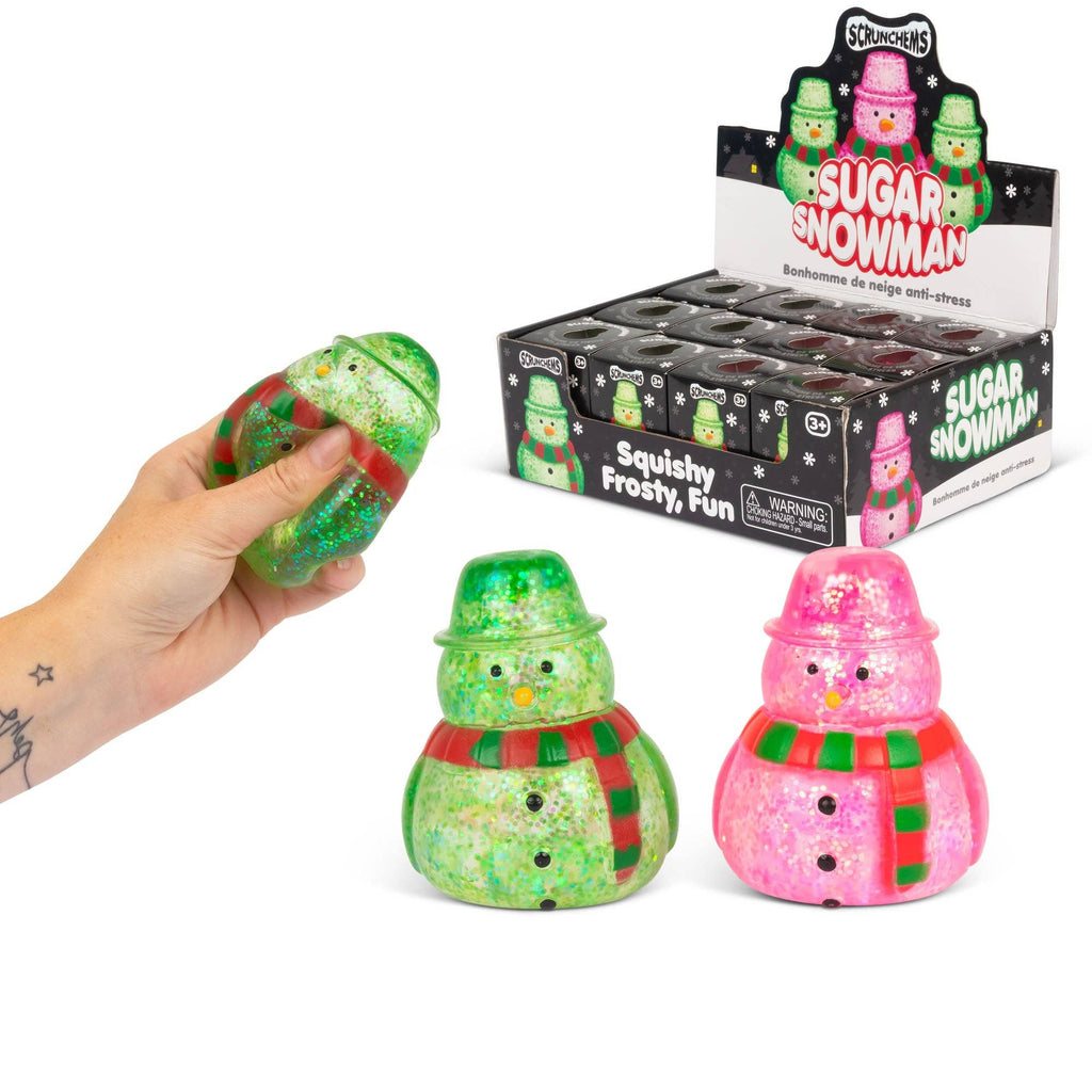 Scrunchems Sugar Snowman Squishy