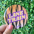 Lane Train - Tiger Stripe - Game Day Button 3” 