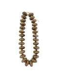 Randi Chunky Beaded Necklace- Mocha