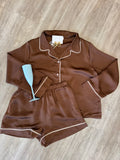 Cozy Time Satin Pajama Set