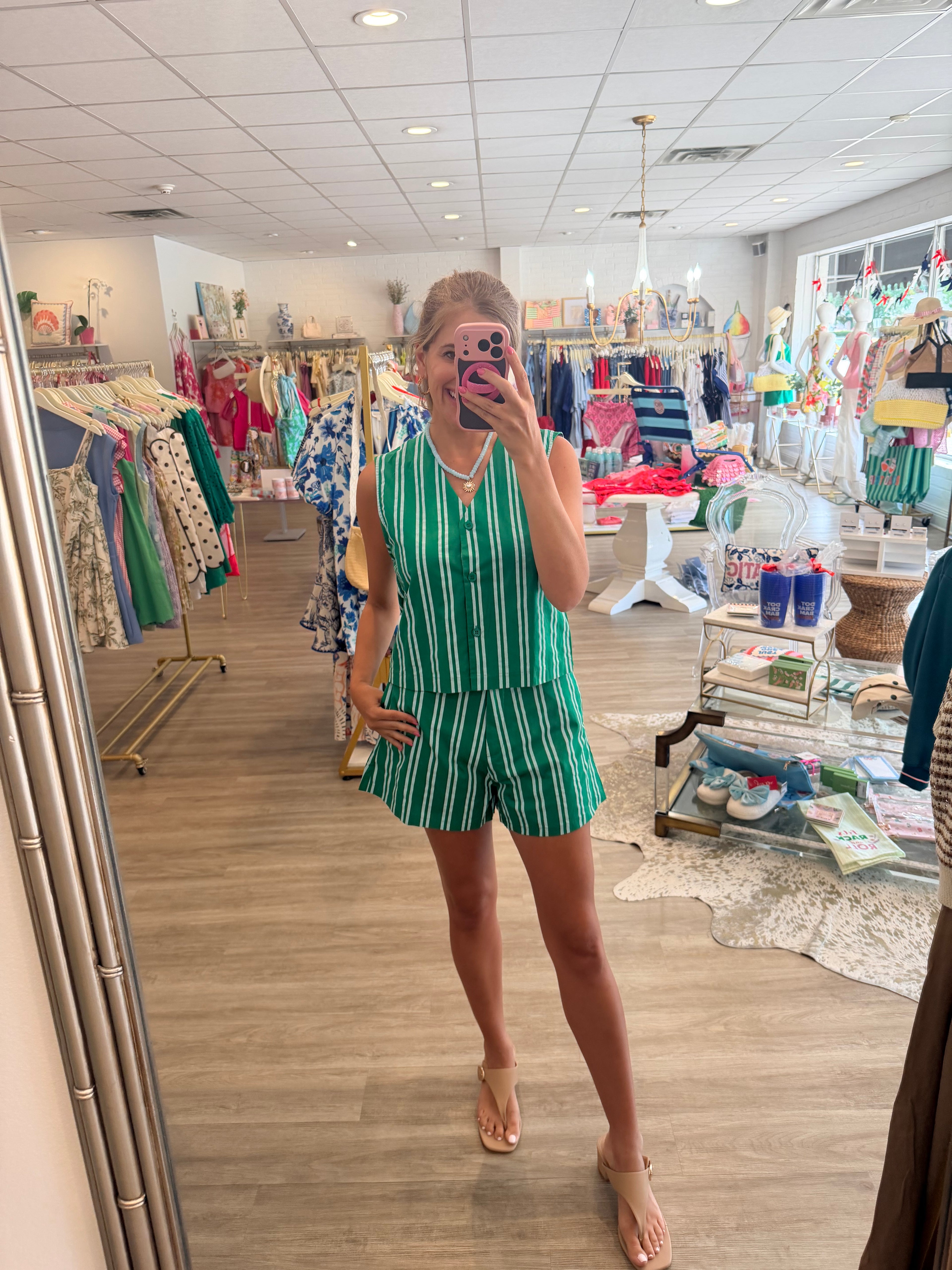 Josh Stripe Shorts