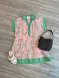 Carly Geometric Dress