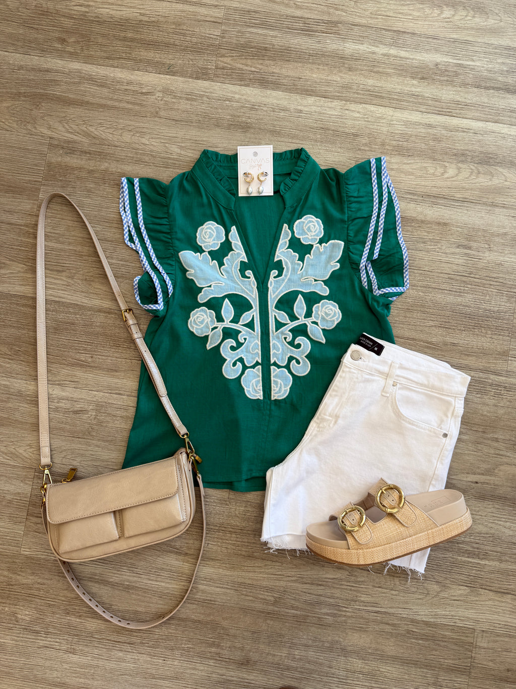 Magnolia Blooms Top