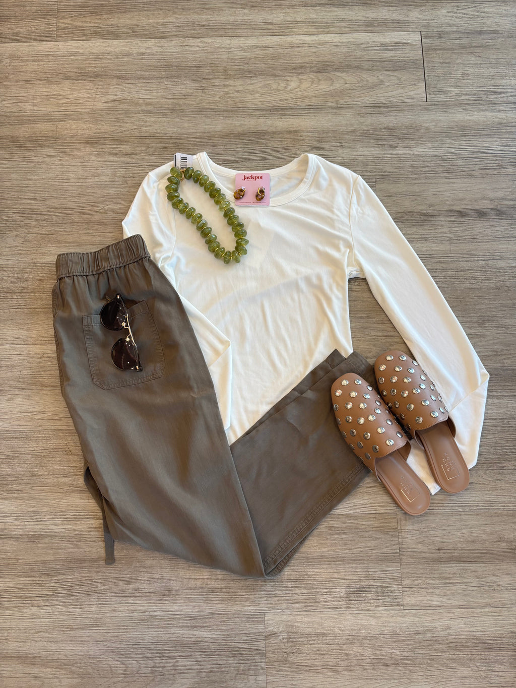 Rumors Tencel Tapered Pants
