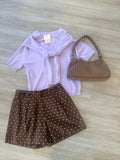 Cool Girl Tie Front Sweater