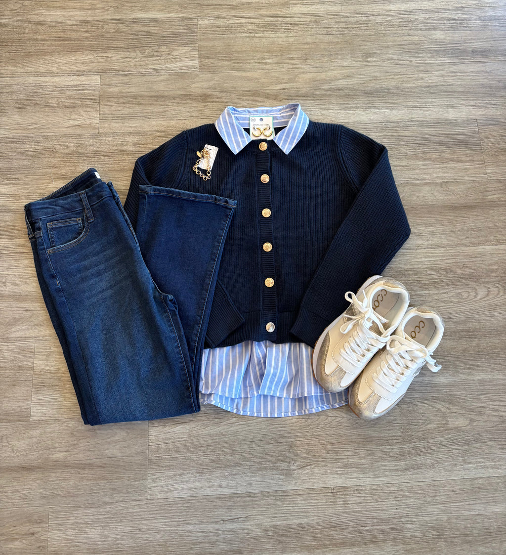Hayden Layered Cardigan Top