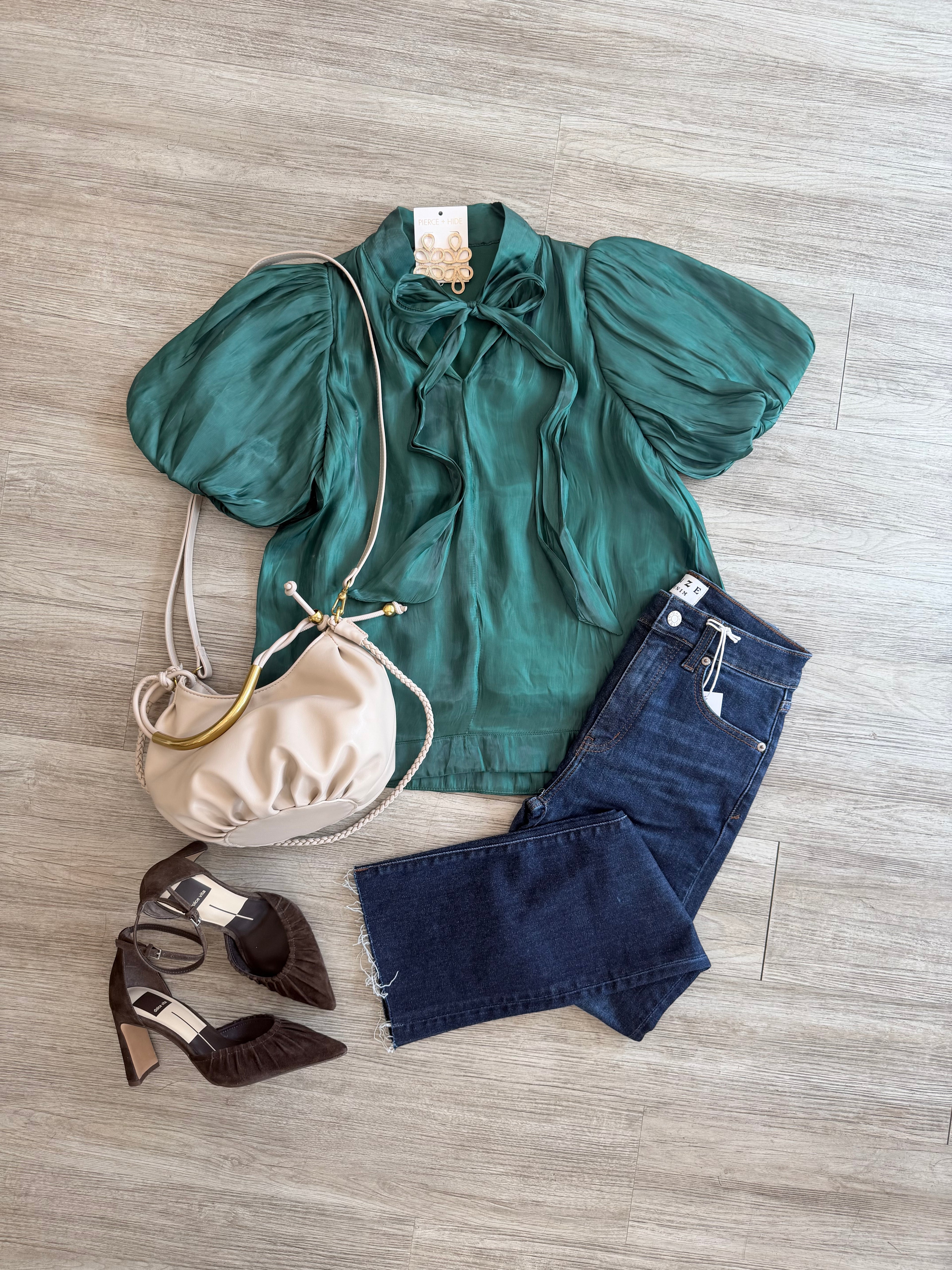 Barbara Top Green