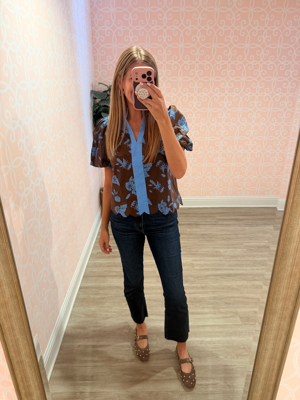 Florence Floral Top