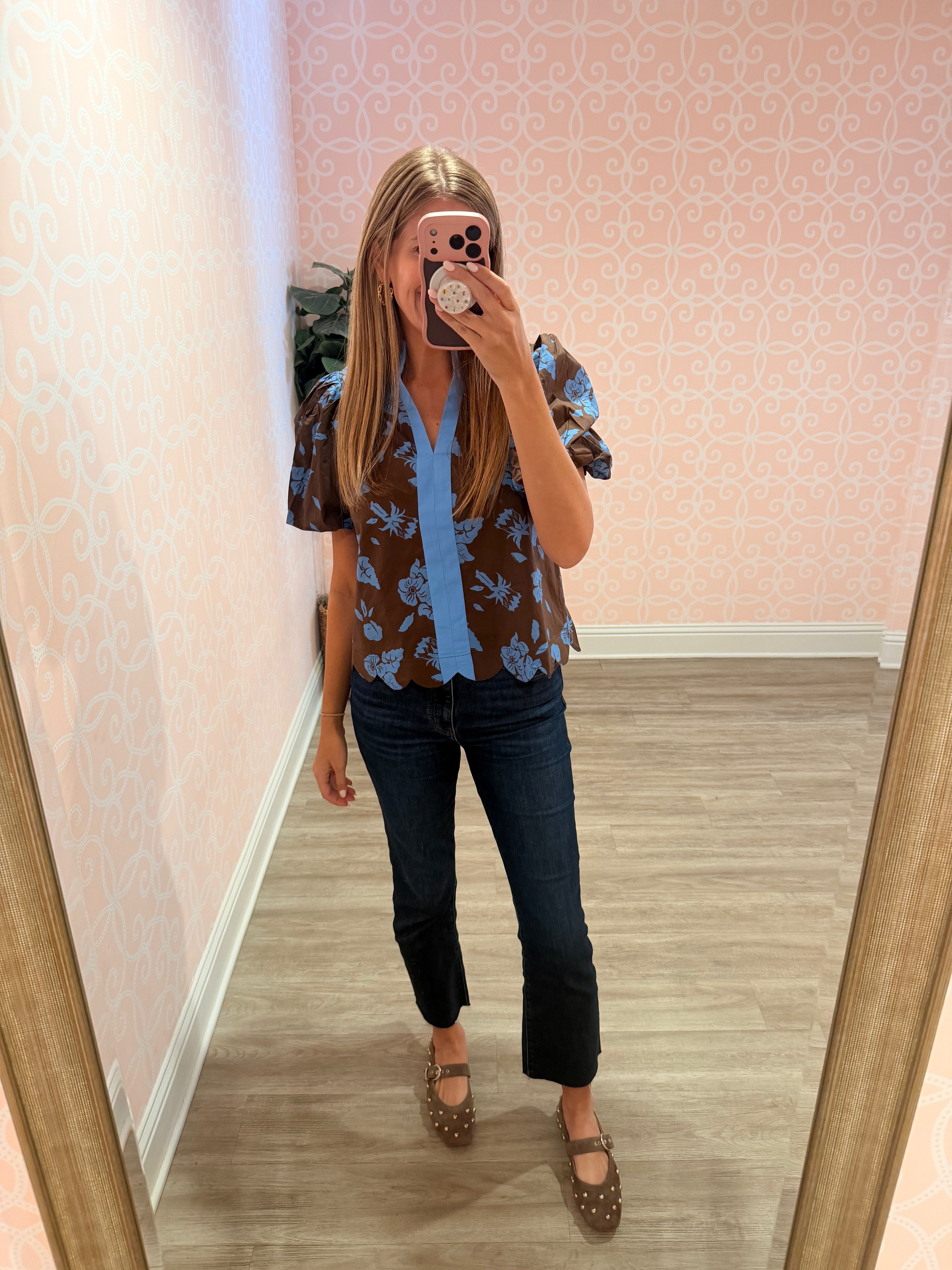 Florence Floral Top