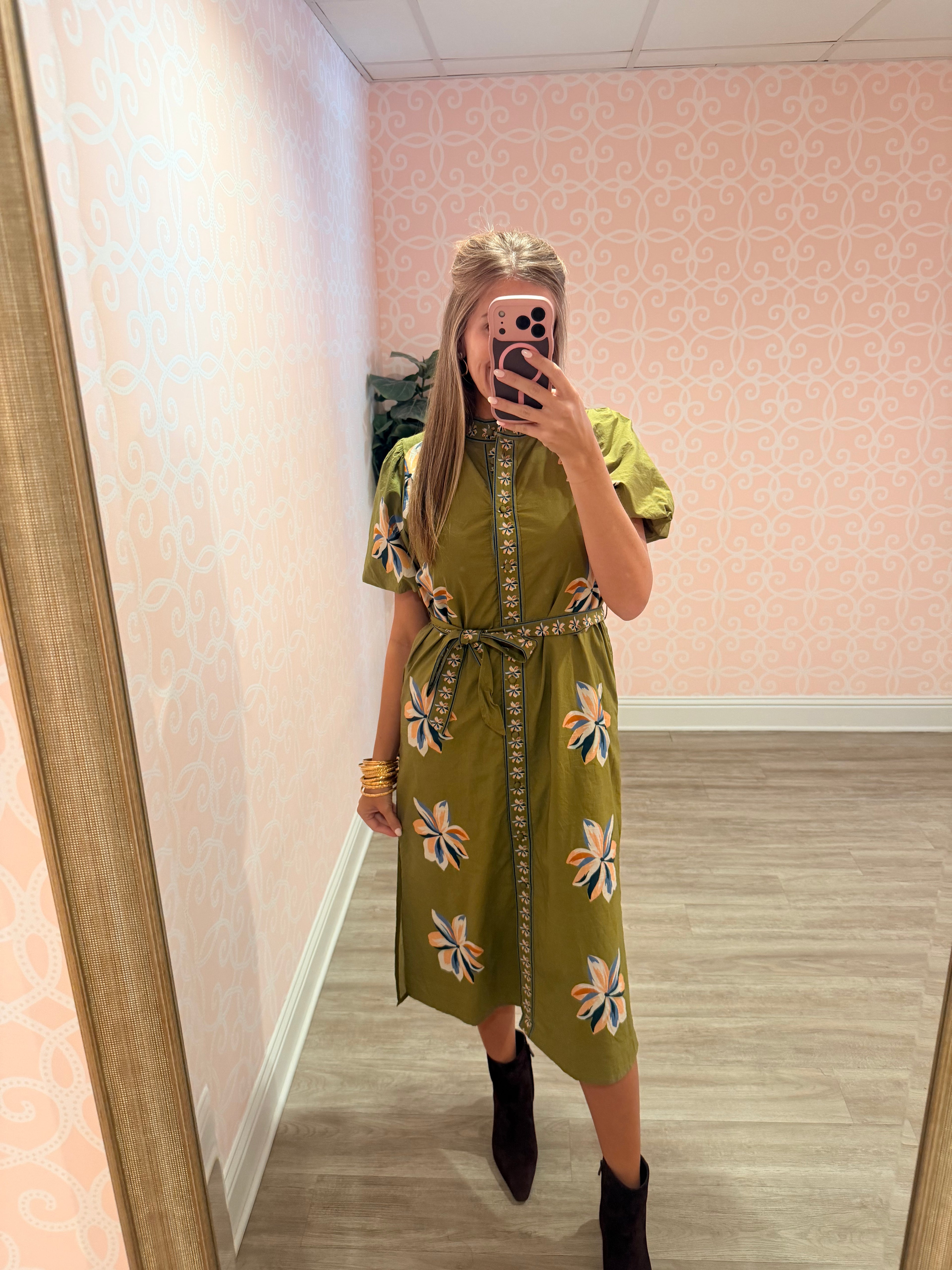 Fall Promises Midi Dress