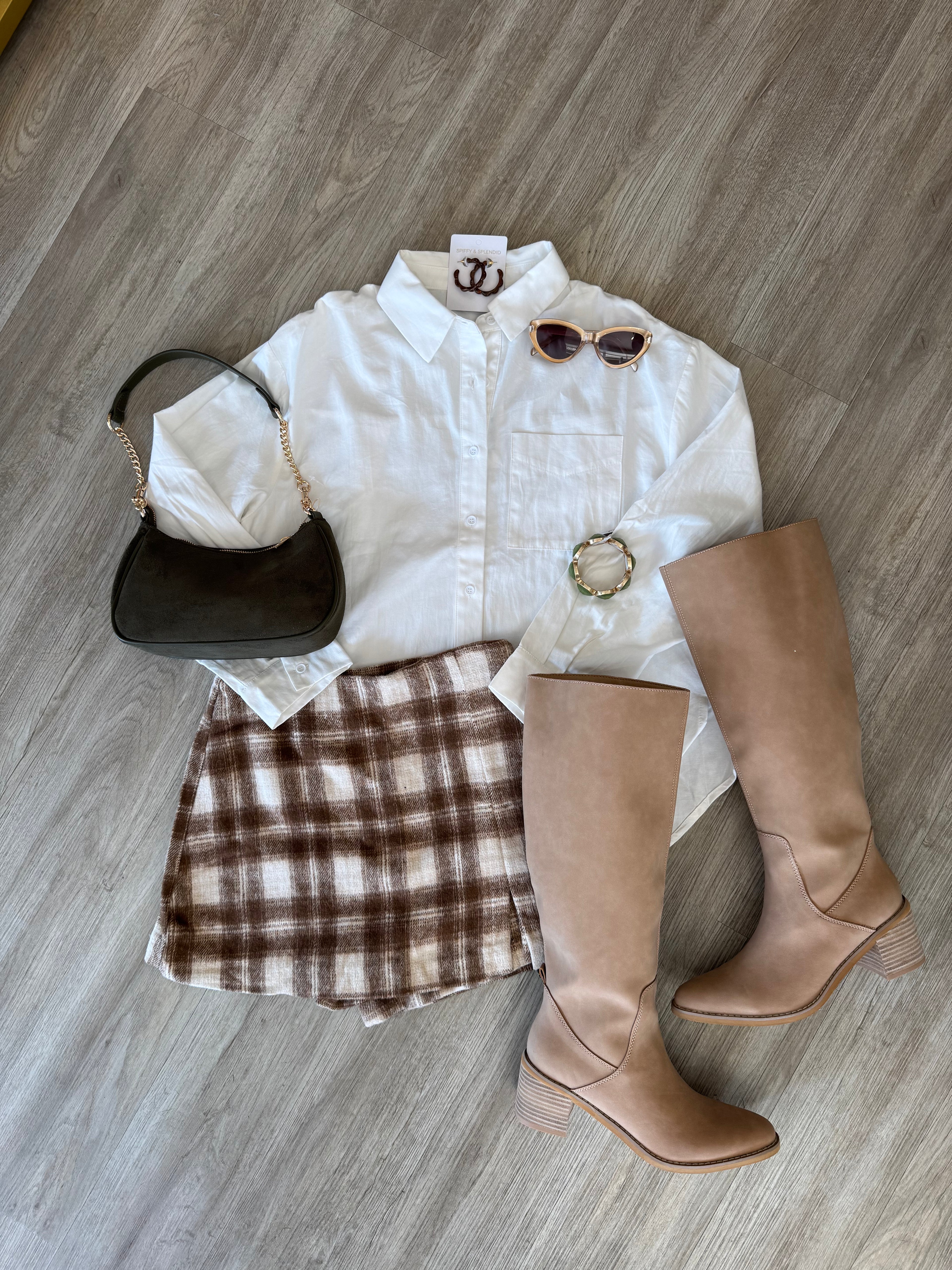 Owen Plaid Skort