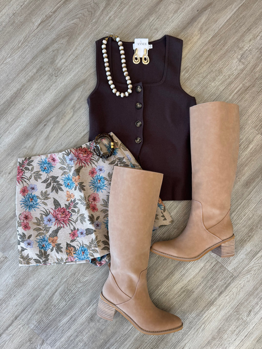 Seven Jacquard Skort