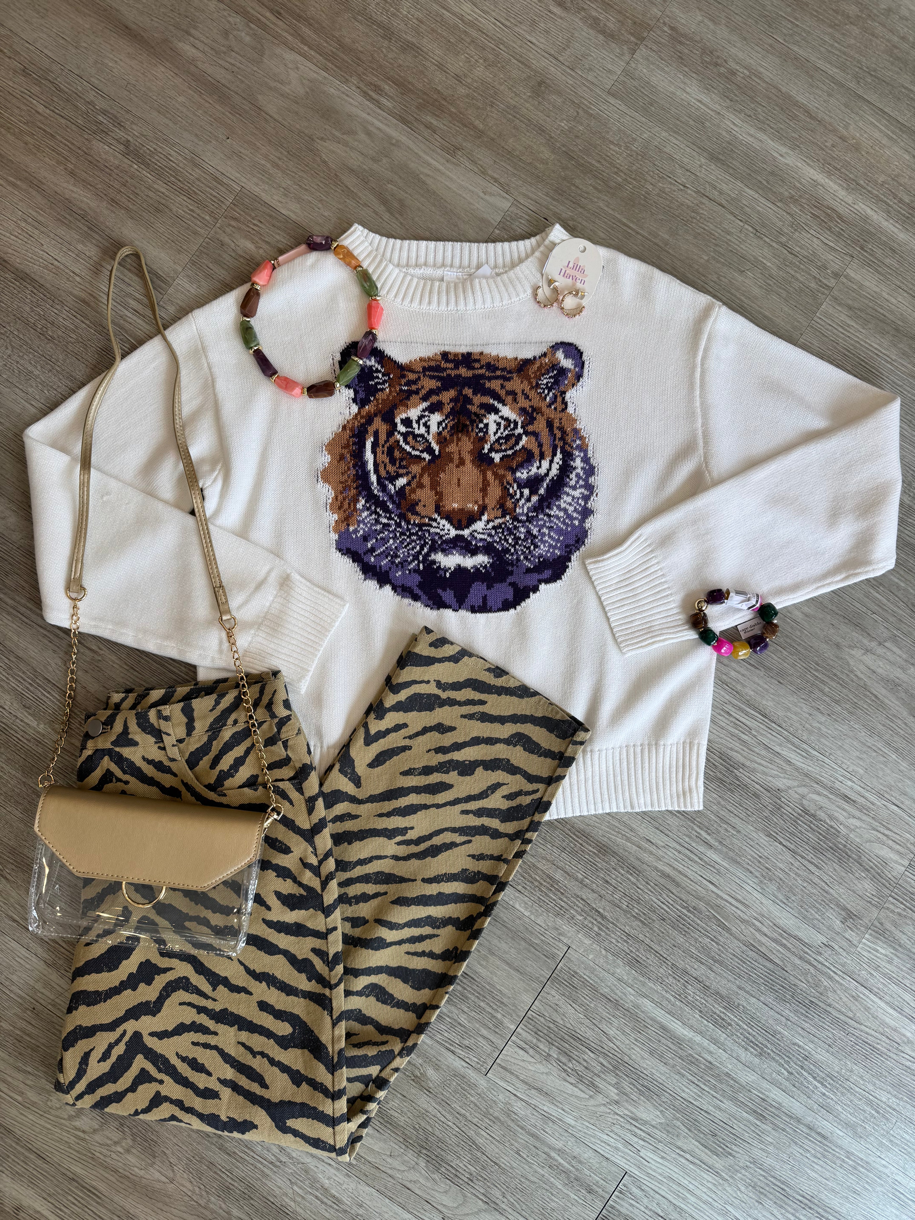 Bandit Tigers Knit Sweater