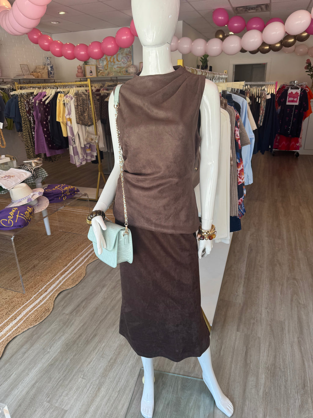 Kimmy Suede Top