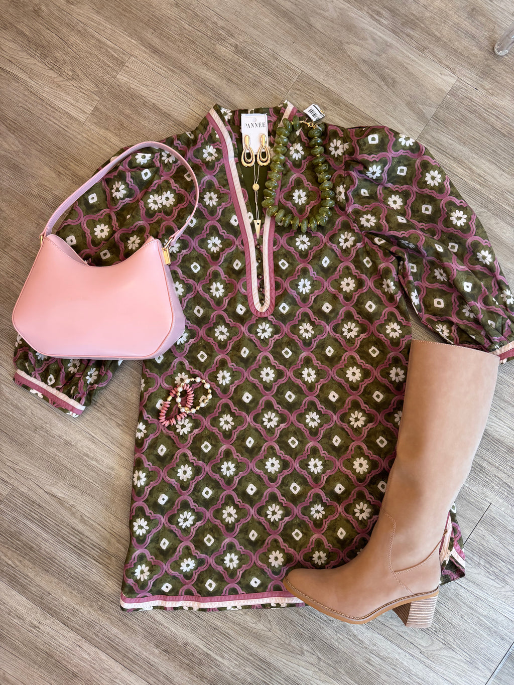 Jill Print Dress