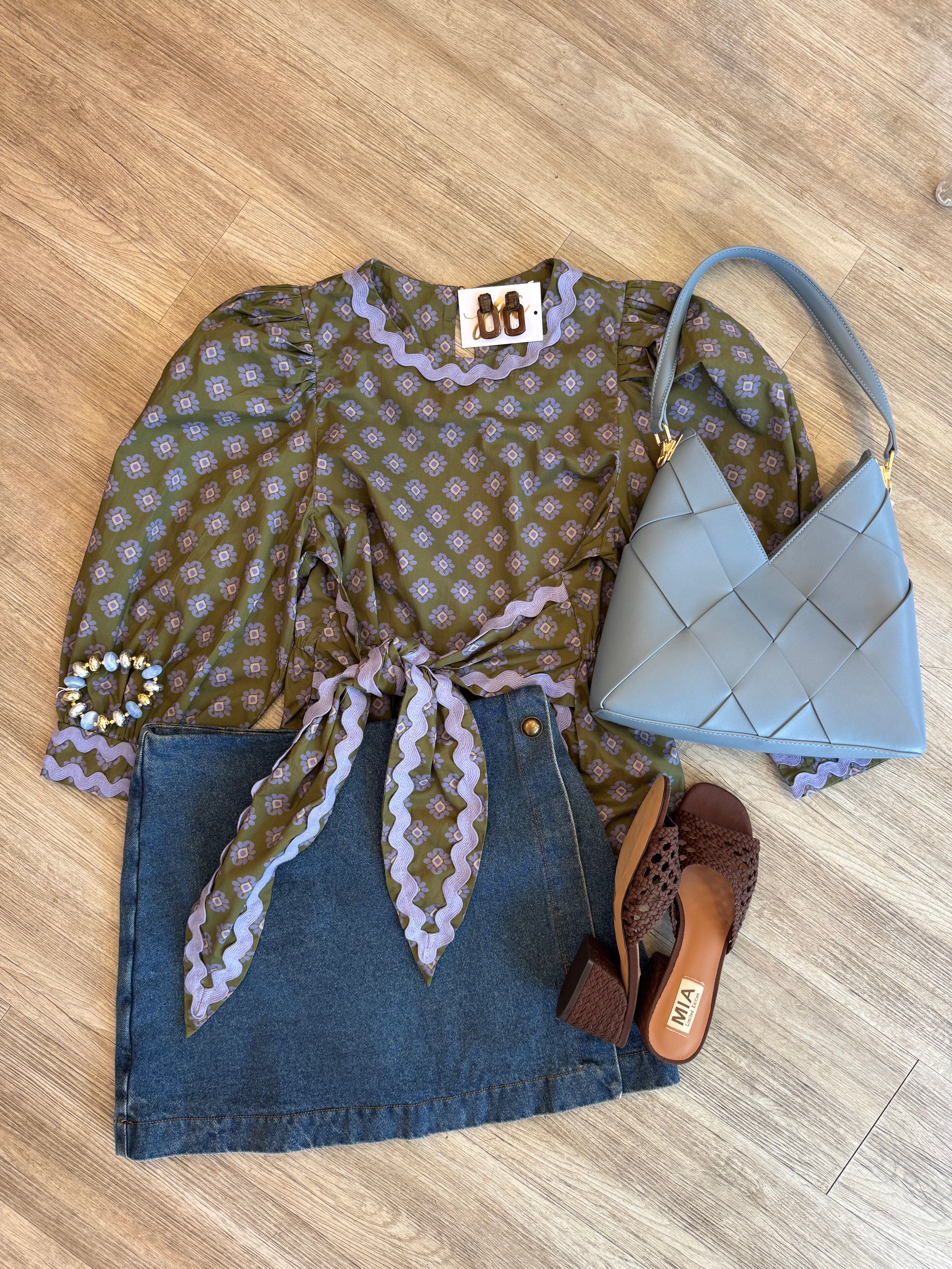 Teresa Print Top