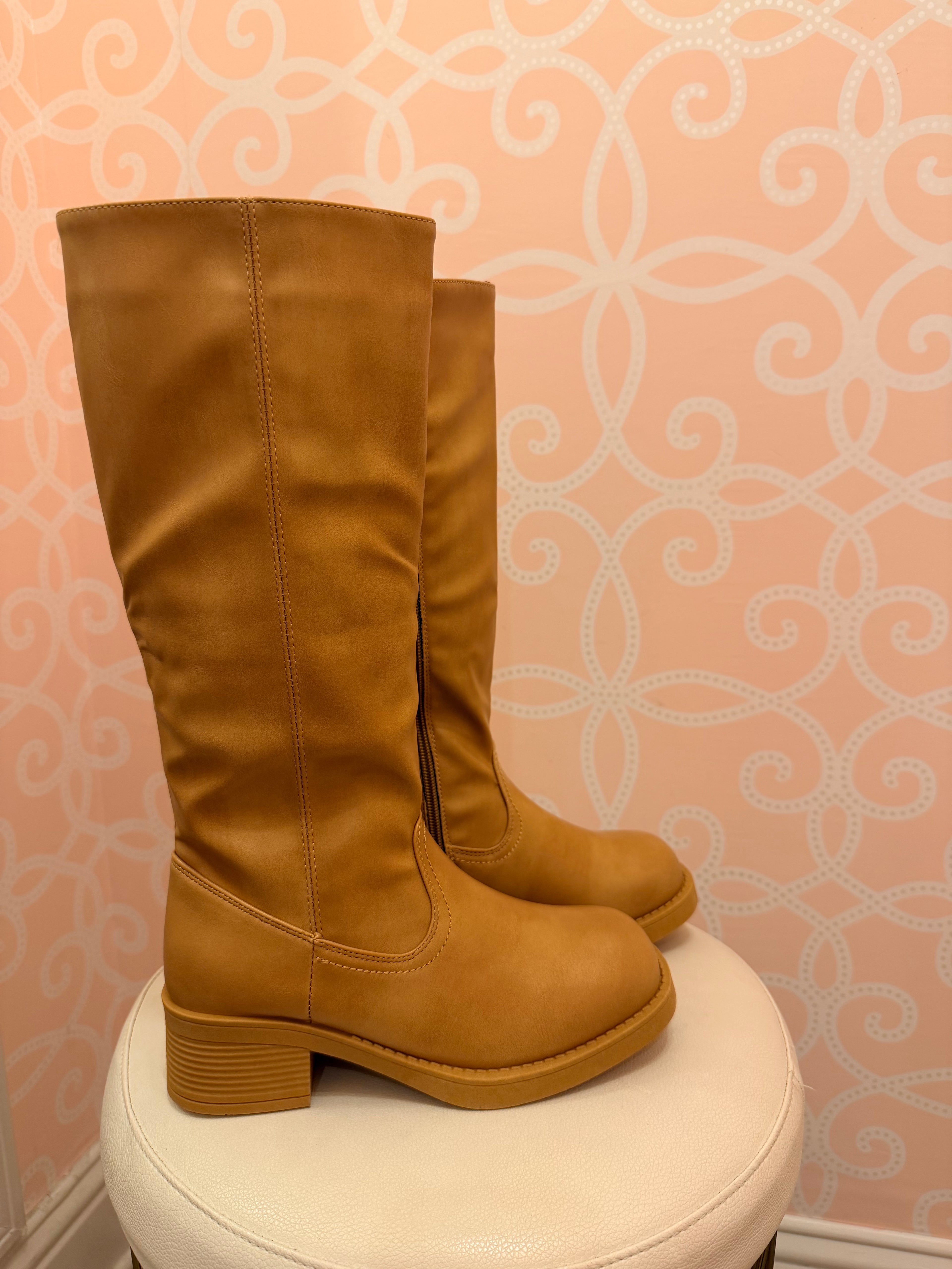 Maceo Knee High Riding Boots