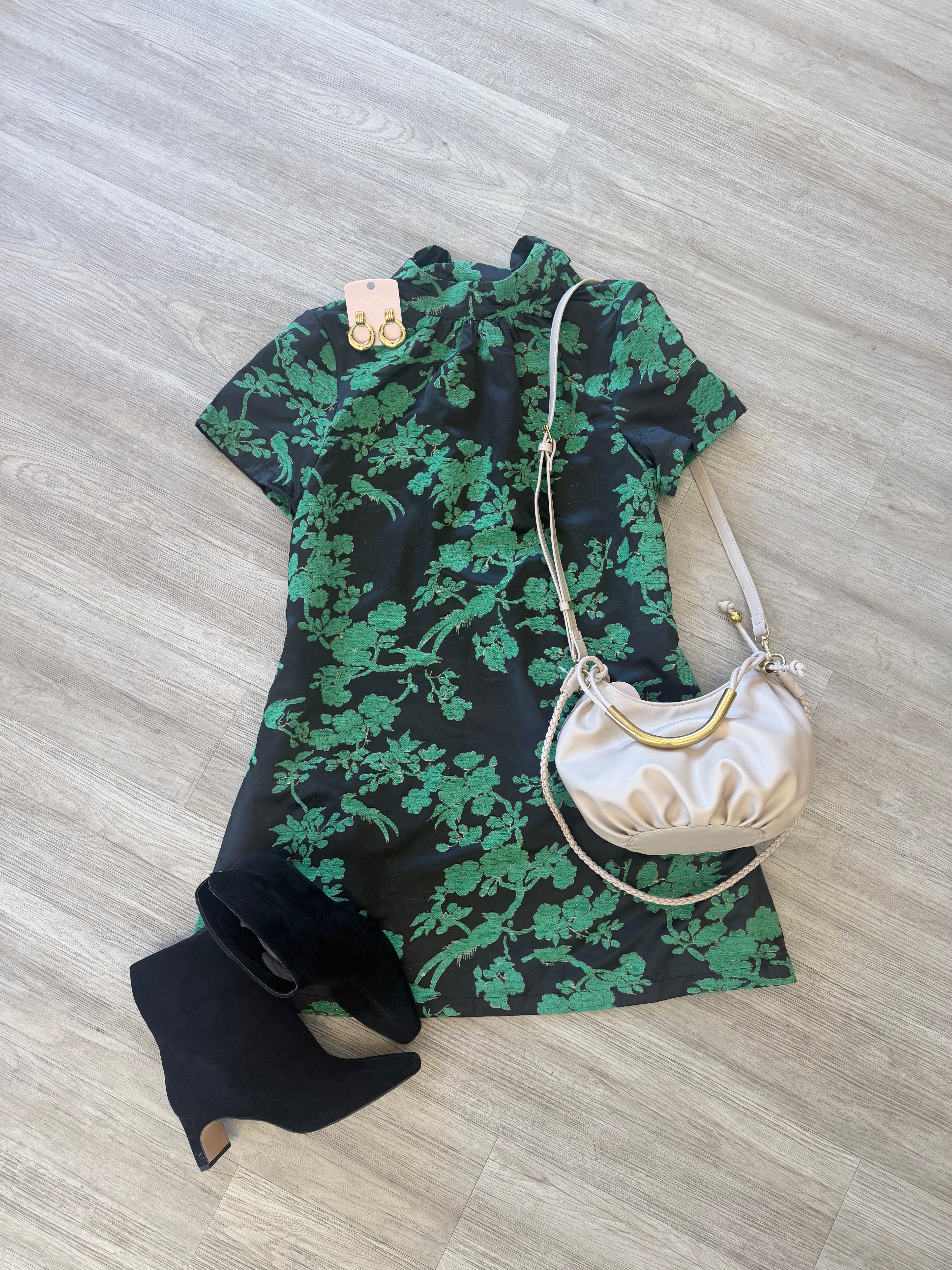 Nova Kery Jacquard Dress
